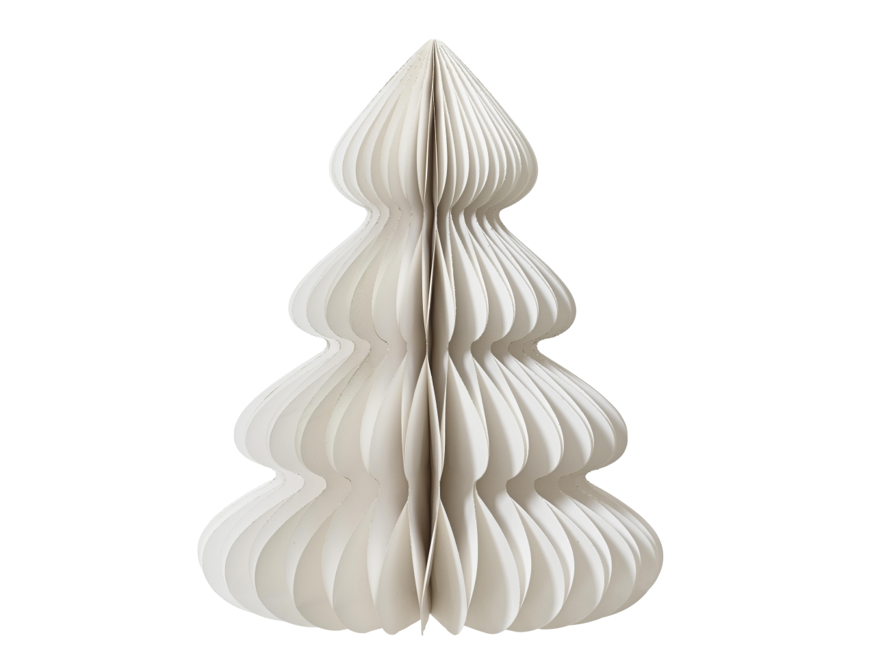 DECORAZIONE ALBERO IN CARTA 48XH.60CM BIANCO709300 DECORAZIONE ALBERO IN CARTA 48XH.60CM BIANCO709300