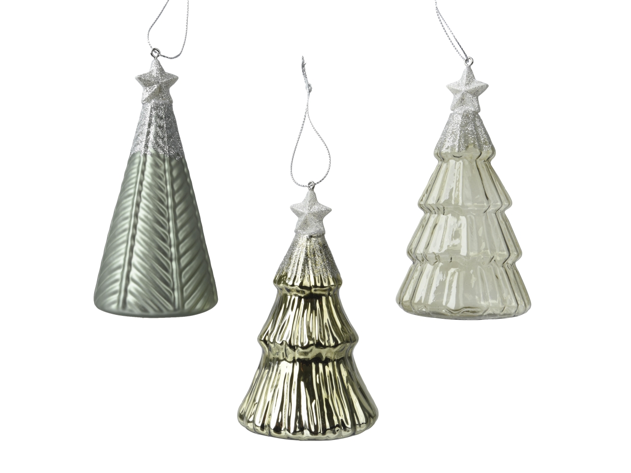 APP. VETRO ALBERO 12,6CM VERDE 121739