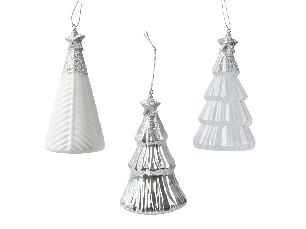 APP. VETRO ALBERO 12,6CM BIANCO 121719