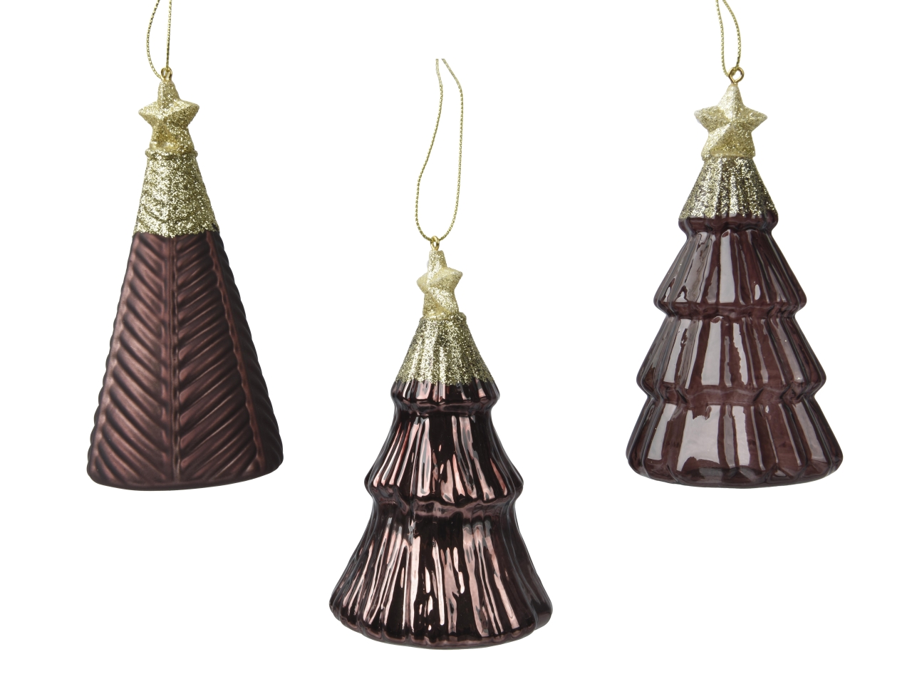 APP. VETRO ALBERO 12,6CM 3 ASS 121731