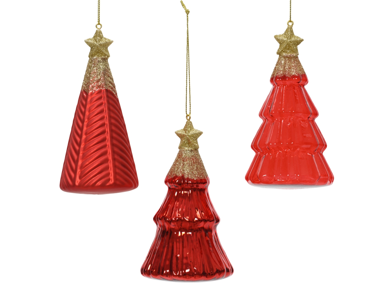 APP. VETRO ALBERO 12,6CM ROSSO 121721
