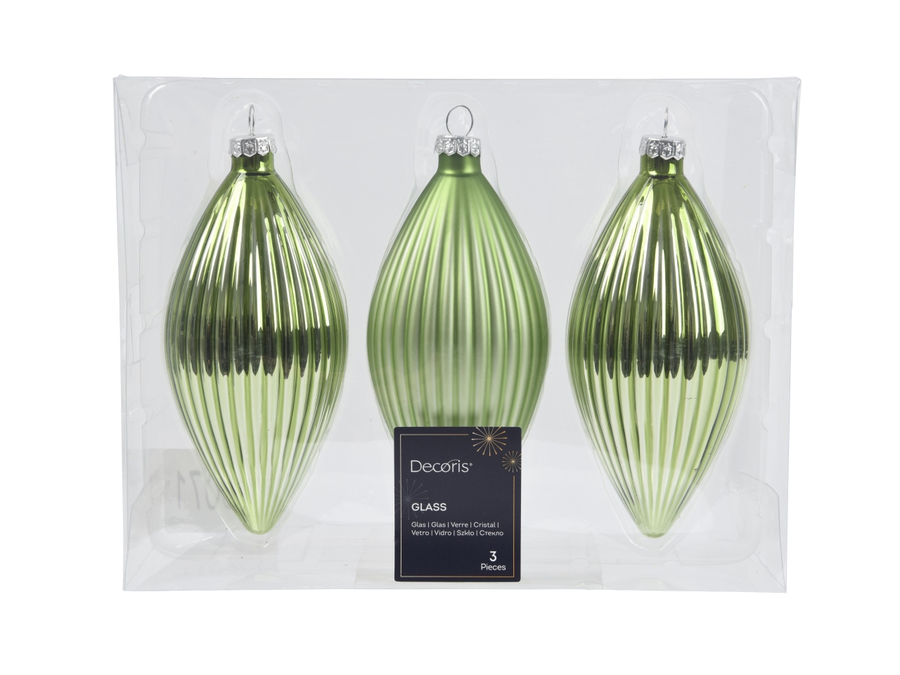 APP. VETRO OLIVA 6X13 VERDE 3PZ 145071