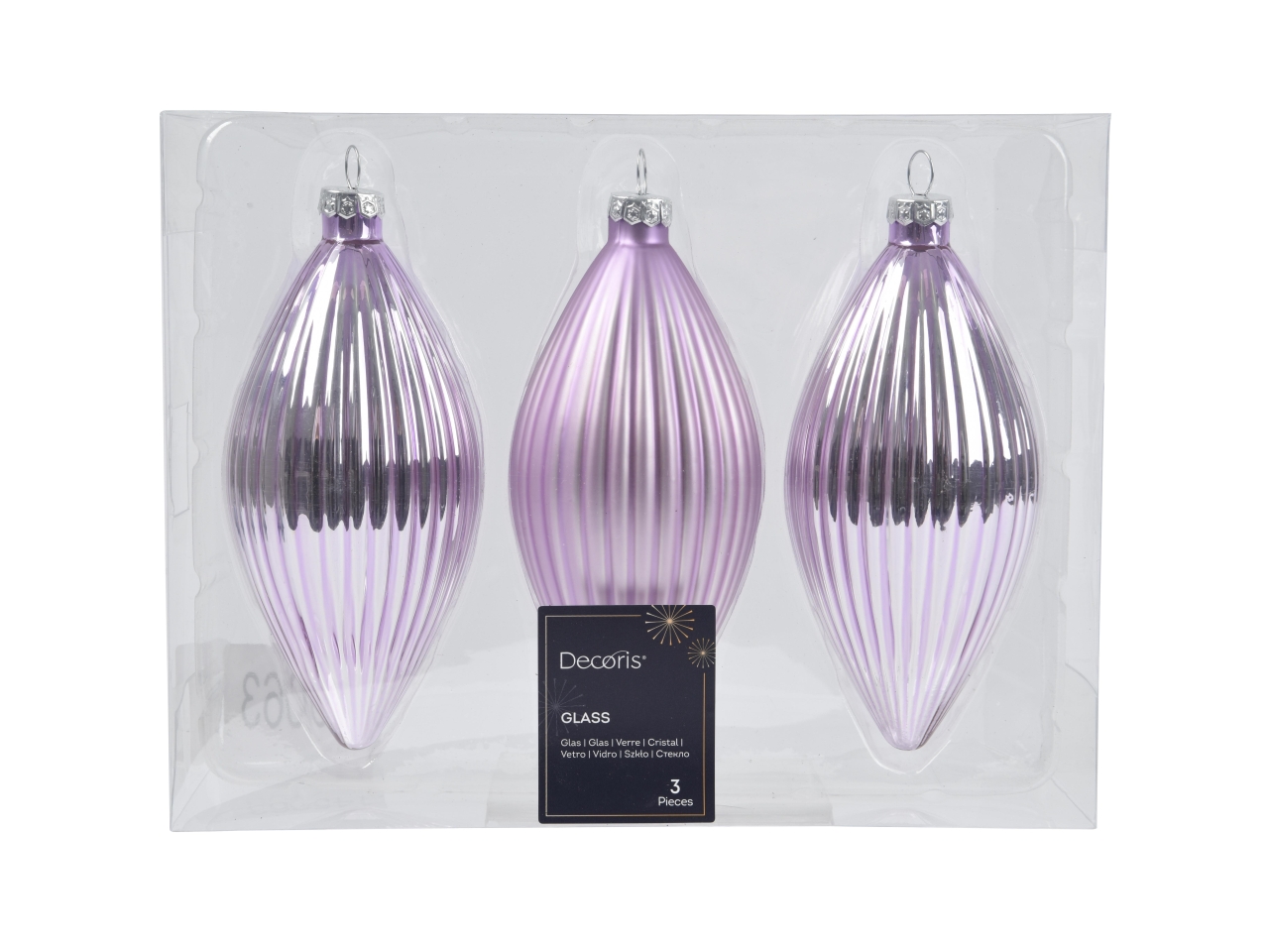 APP. VETRO OLIVA 6X13 VIOLA 3PZ 145063