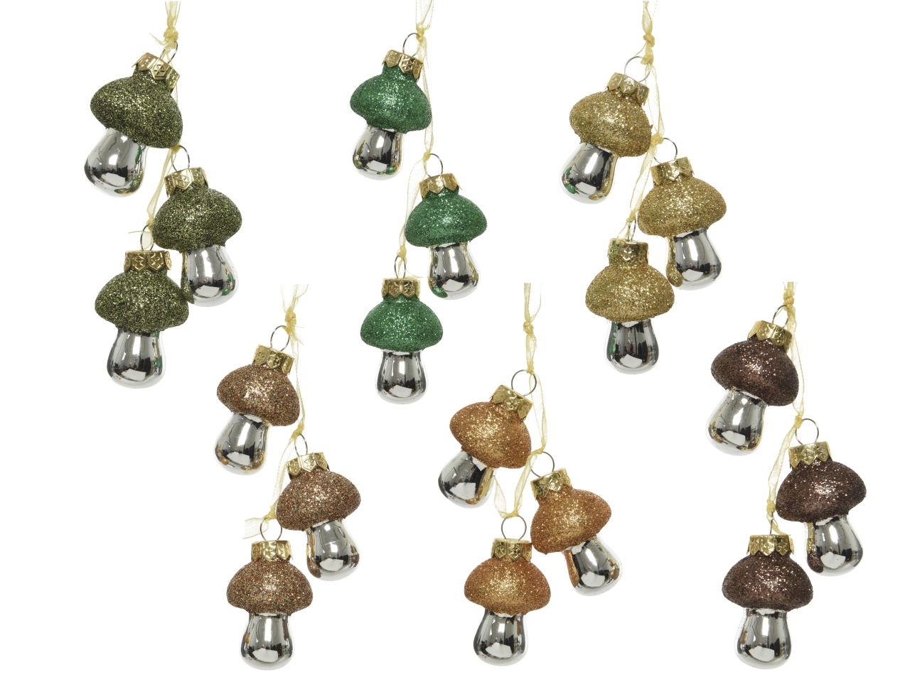 APP. VETRO FUNGO 4,5CM 6 COL. 125046