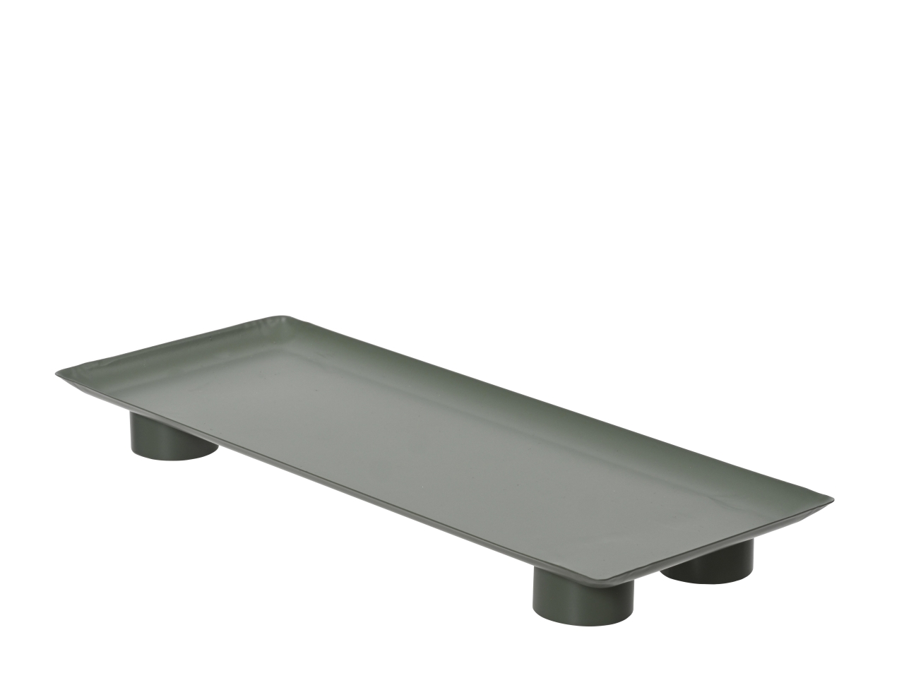 VASSOIO 13X34X3CM VERDE 389798