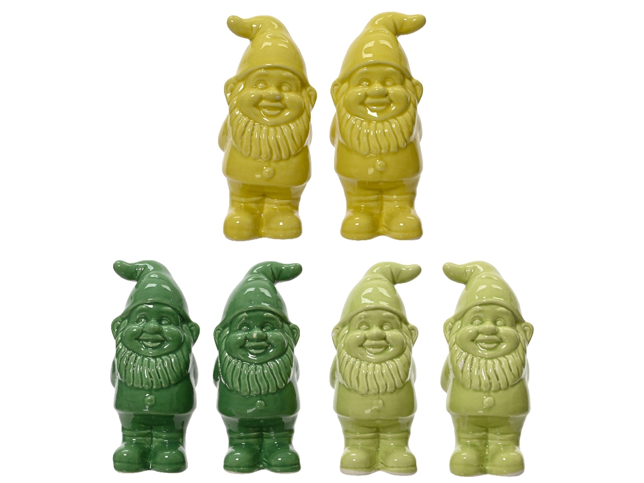 GNOMO CERAMICA 5X5X H.10,2CM ASS 808688