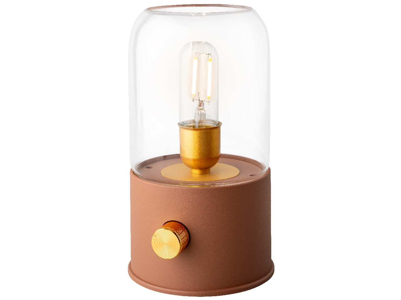 LAMPADA MARRONE LED CAMP.11X20CM 892074