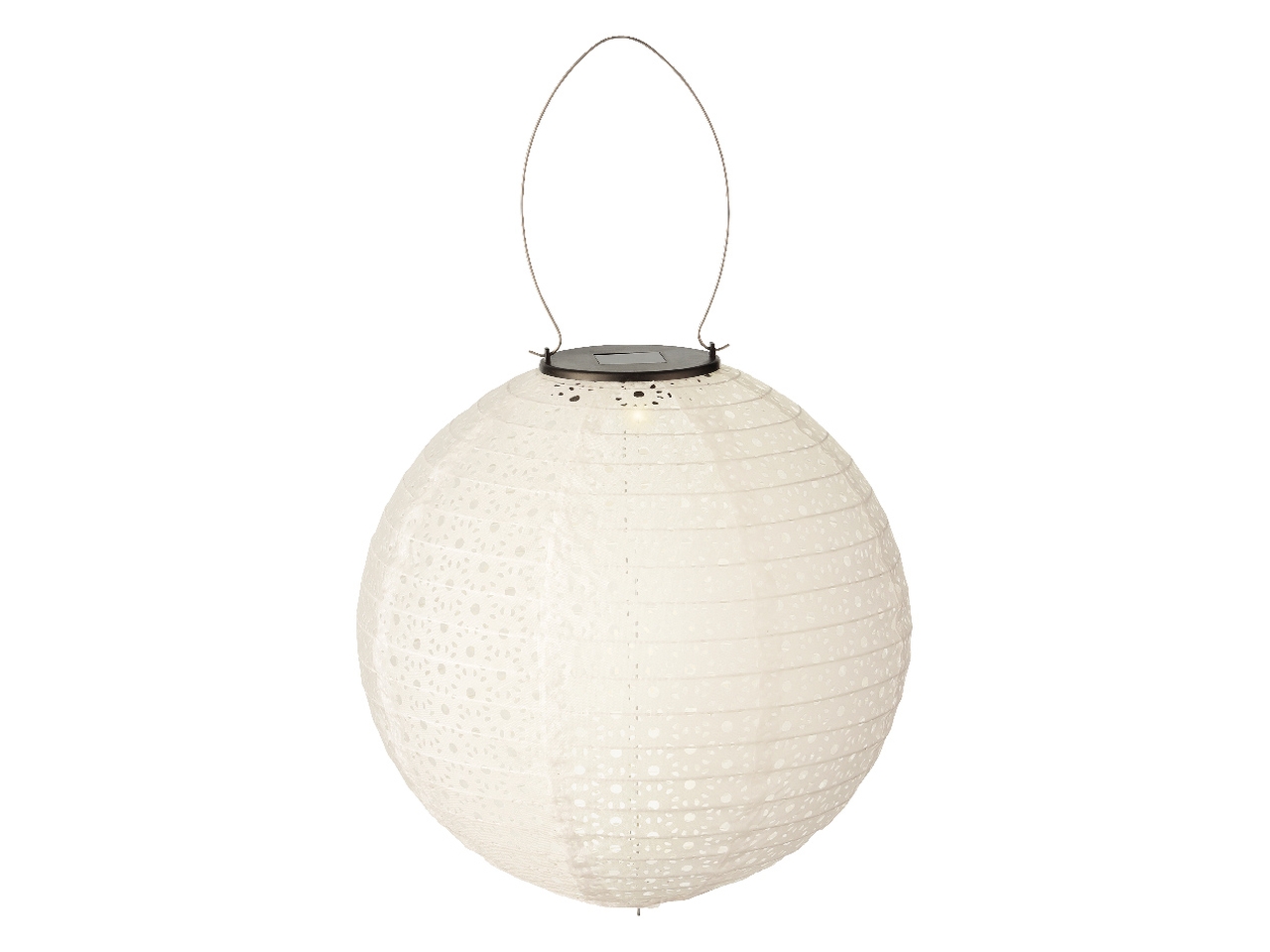 LANTERNA SOLARE NYLON D.25XH23CM 898738