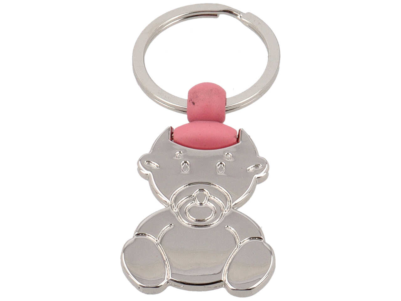 PORTACHIAVI C/ORSETTO ROSA GC 378/R PORTACHIAVI C/ORSETTO ROSA GC 378/R