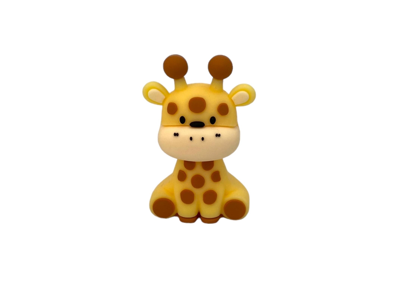 GIRAFFA RESINA SMALTATA 5CM WH 402
