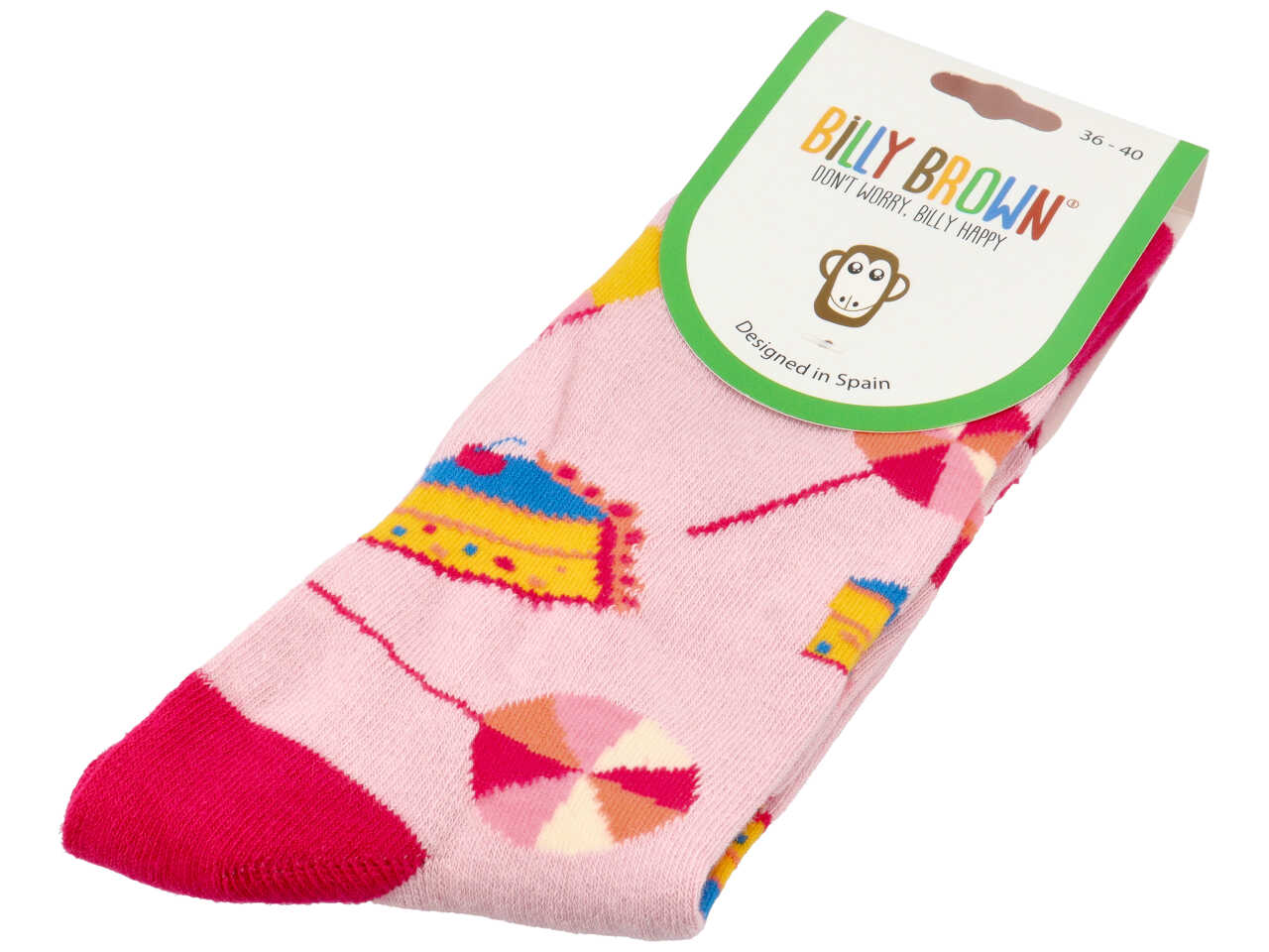 CALZINI CON DECORO TORTA 039005 CALZINI CON DECORO TORTA 039005