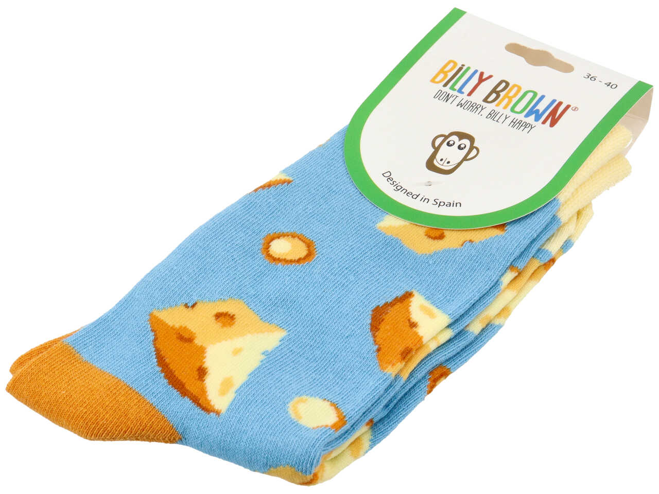 CALZINI CON DECORO FORMAGGIO 039009 CALZINI CON DECORO FORMAGGIO 039009