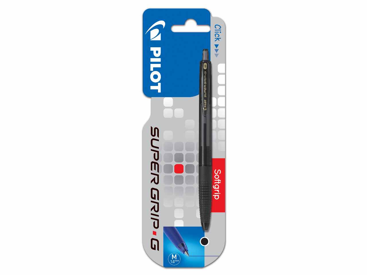 PILOT PENNA A SFERA SUPER GRIP 1.0 NERA