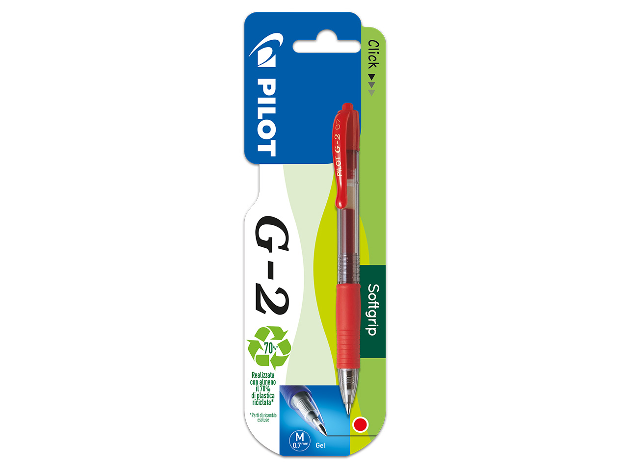PILOT PENNA GEL G-2 0,7 ROSSA 3820023