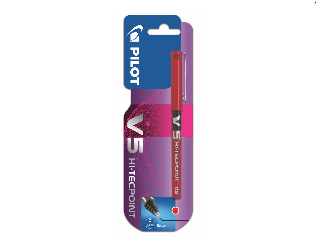 PILOT PENNA HI-TECPOINT V5 ROSSA 3800025