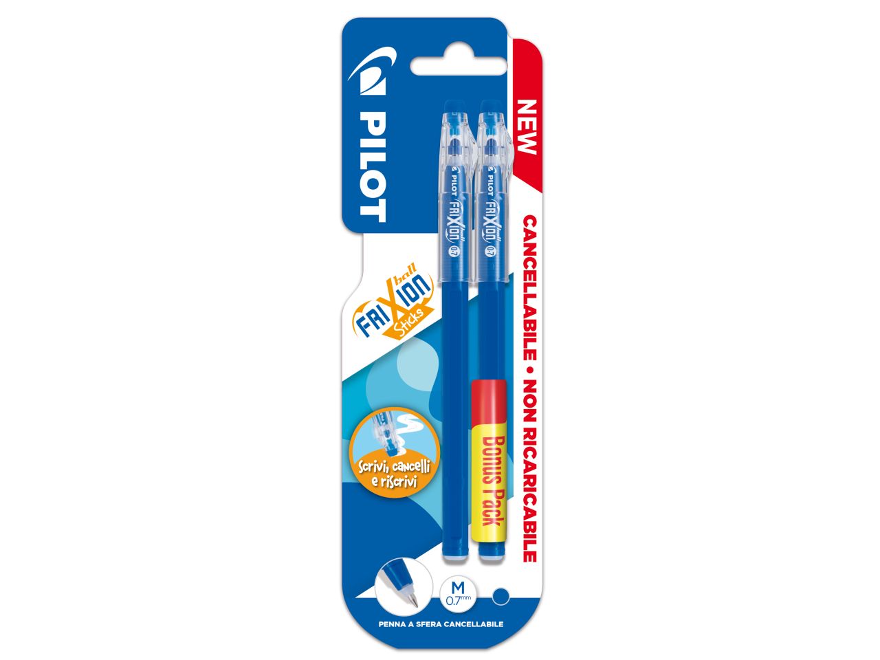 PILOT CANC. FRIXION BALL 0,7 BLU 3802753