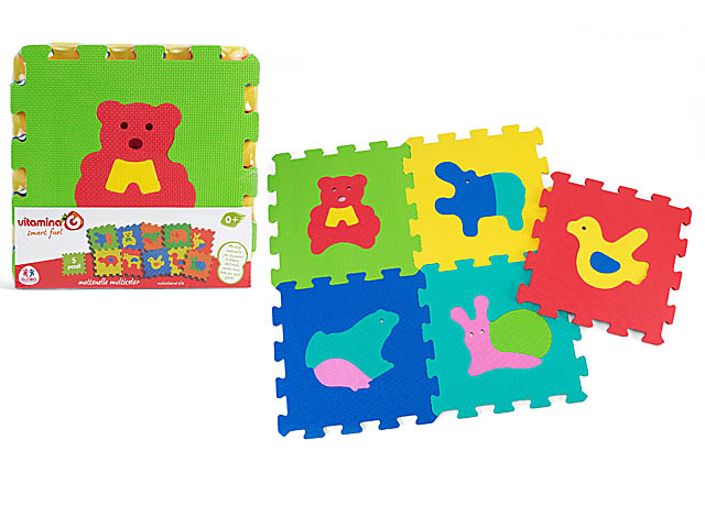 VITAMINA G MATTONELLE PUZZLE ANIMALI 5PZASS 5049