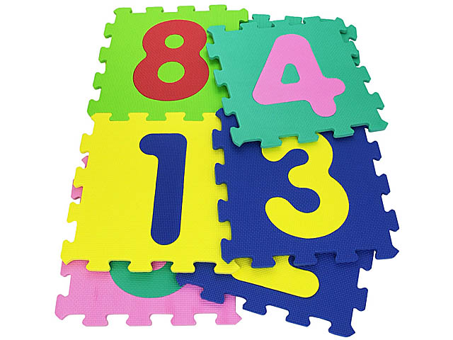 VITAMINA G MATTONELLE PUZZLE NUMERI 9PZ ASS 5094