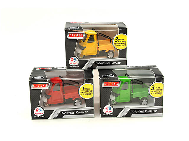 SPIDKO VEICOLO 3 RUOTE DIE CAST 3 COL. 37129