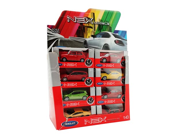 WELLY WELLY AUTO DIE CAST 1:43 C/LICENZA 12ASST 24