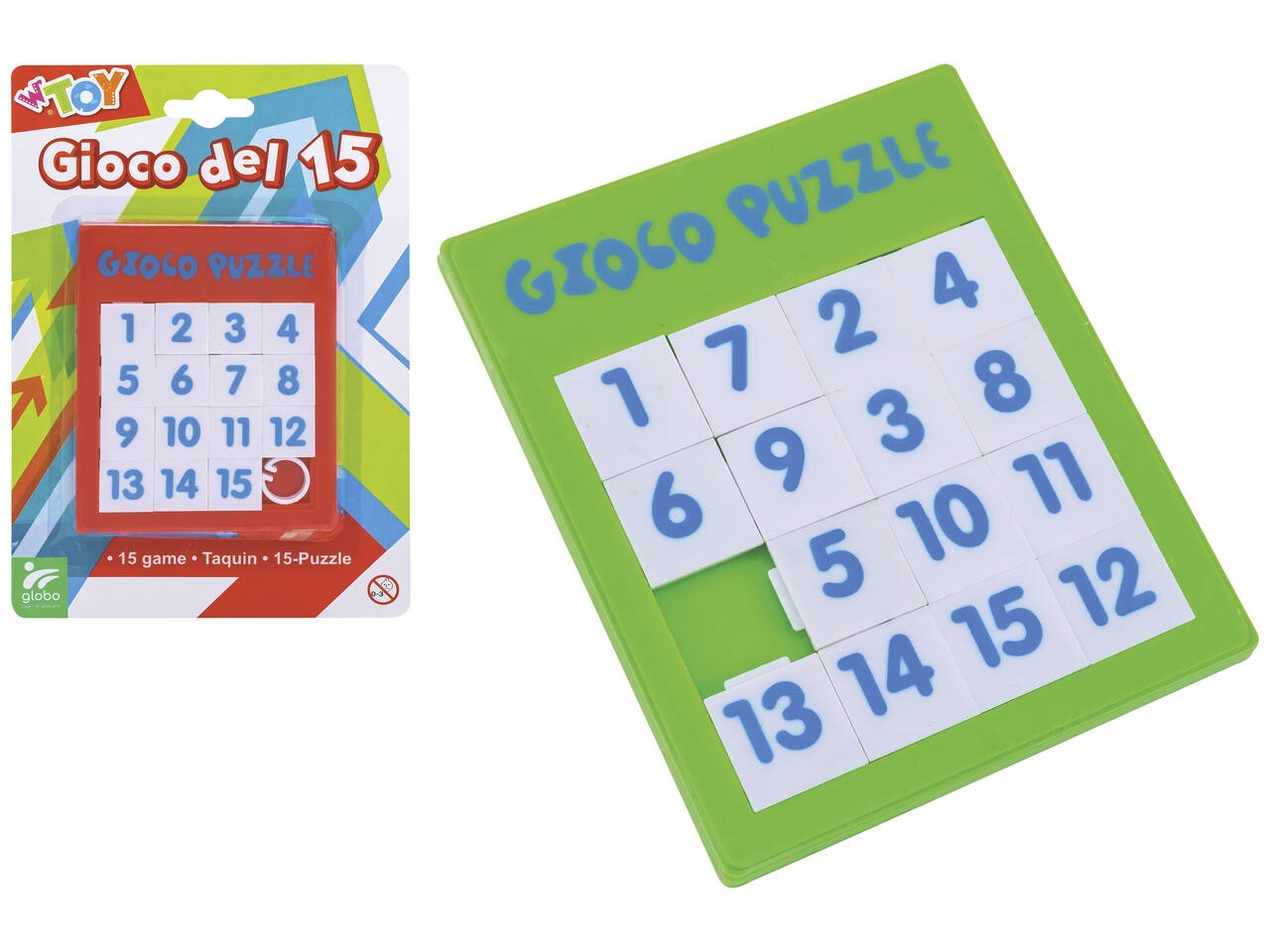 W TOY GIOCO DEL 15 8,6X10,5CM 2COL 37887
