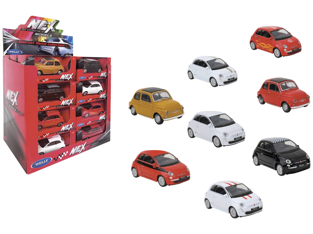 WELLY WELLY AUTO DIE CAST 1:43 C/LICENZA 8 ASST 24
