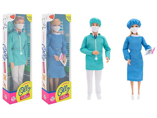 L.OLLY FASHION DOLL MEDICO 40428