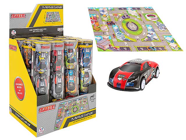 AUTO 1:43 R.CARICA 3pzC/TAP.PVC 7640493