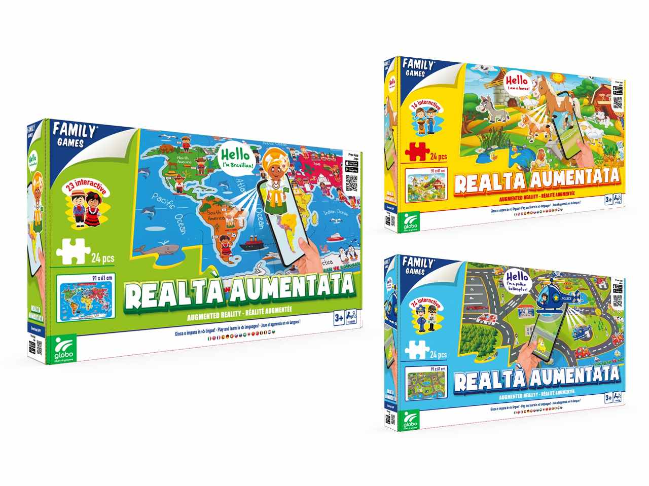 FAMILY GAMES MEGA PUZZLE 24pzcm91 40936