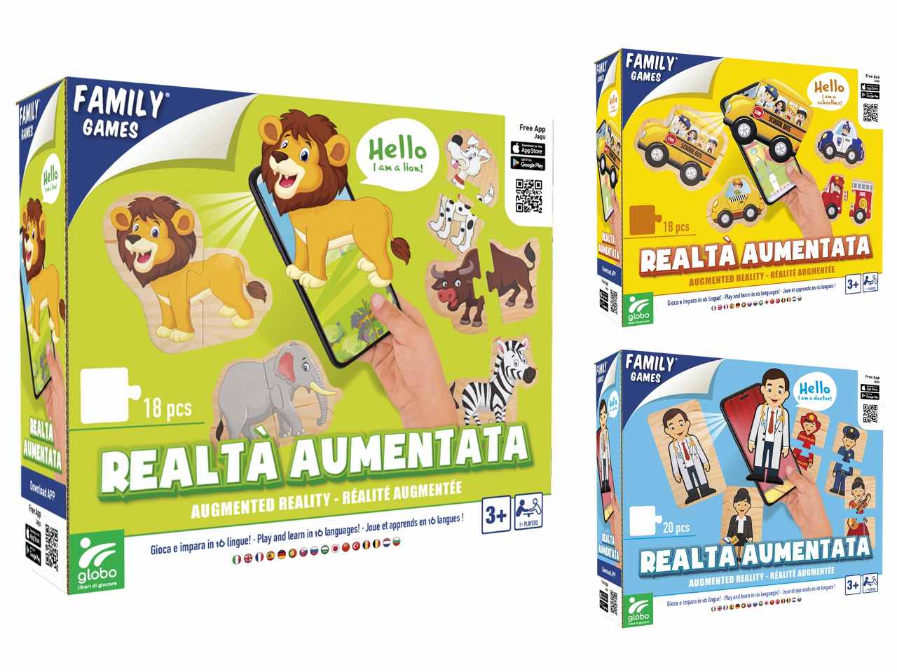 FAMILY GAMES PUZZLE JUMBO 40933