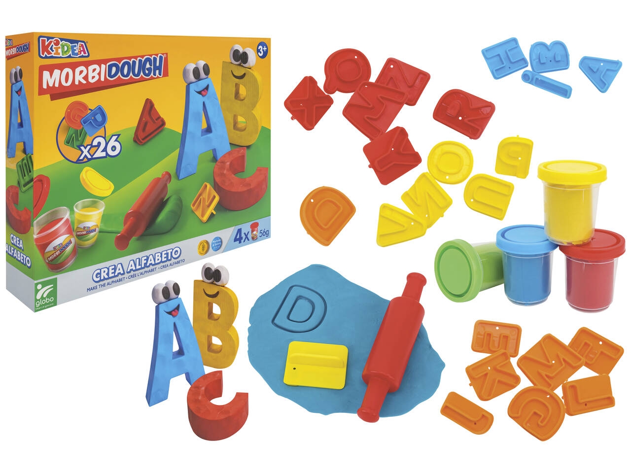 MORBIDOUGH MORBIDO ALFABETO 26 LETTERE 41412