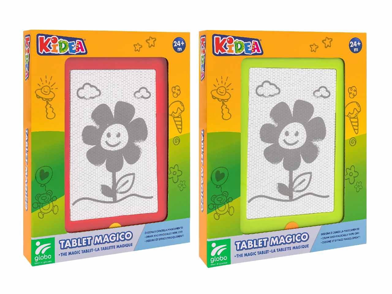 VITAMINA G LAVAGNA MAGNETICA/PAD BIANCO/NERO 40924