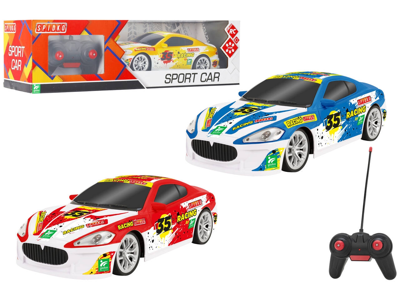 SPIDKO R/C AUTO DA CORSA 7FUNZ. C/LUCI 40997
