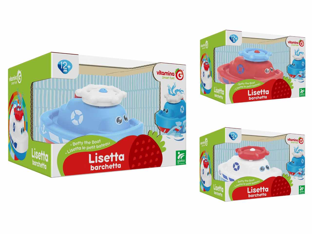 VITAMINA G BARCA B/O SPRUZZA ACQUA 0548