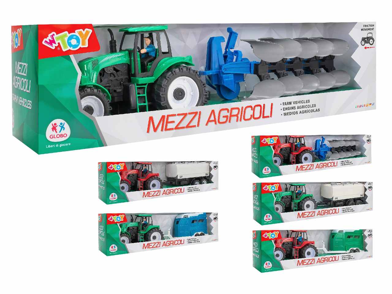 BIG ROAD TRATTORE A FRIZIONE C/RIMORCHIO ASS 41359 BIG ROAD TRATTORE A FRIZIONE C/RIMORCHIO ASS 41359