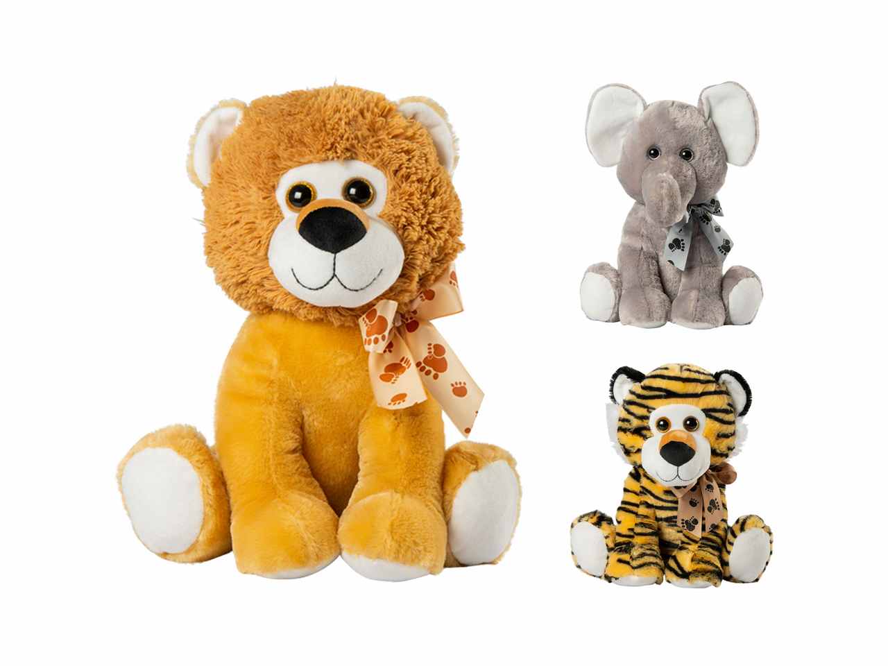 PELUX WILD SITTING ANIMALS 35cm 41634