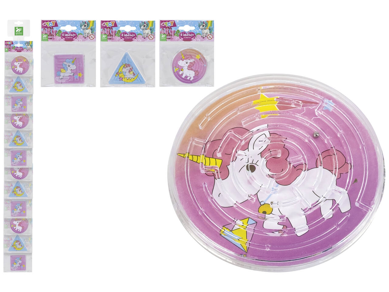 W TOY GIOCO LABIRINTO UNICORNO 41831