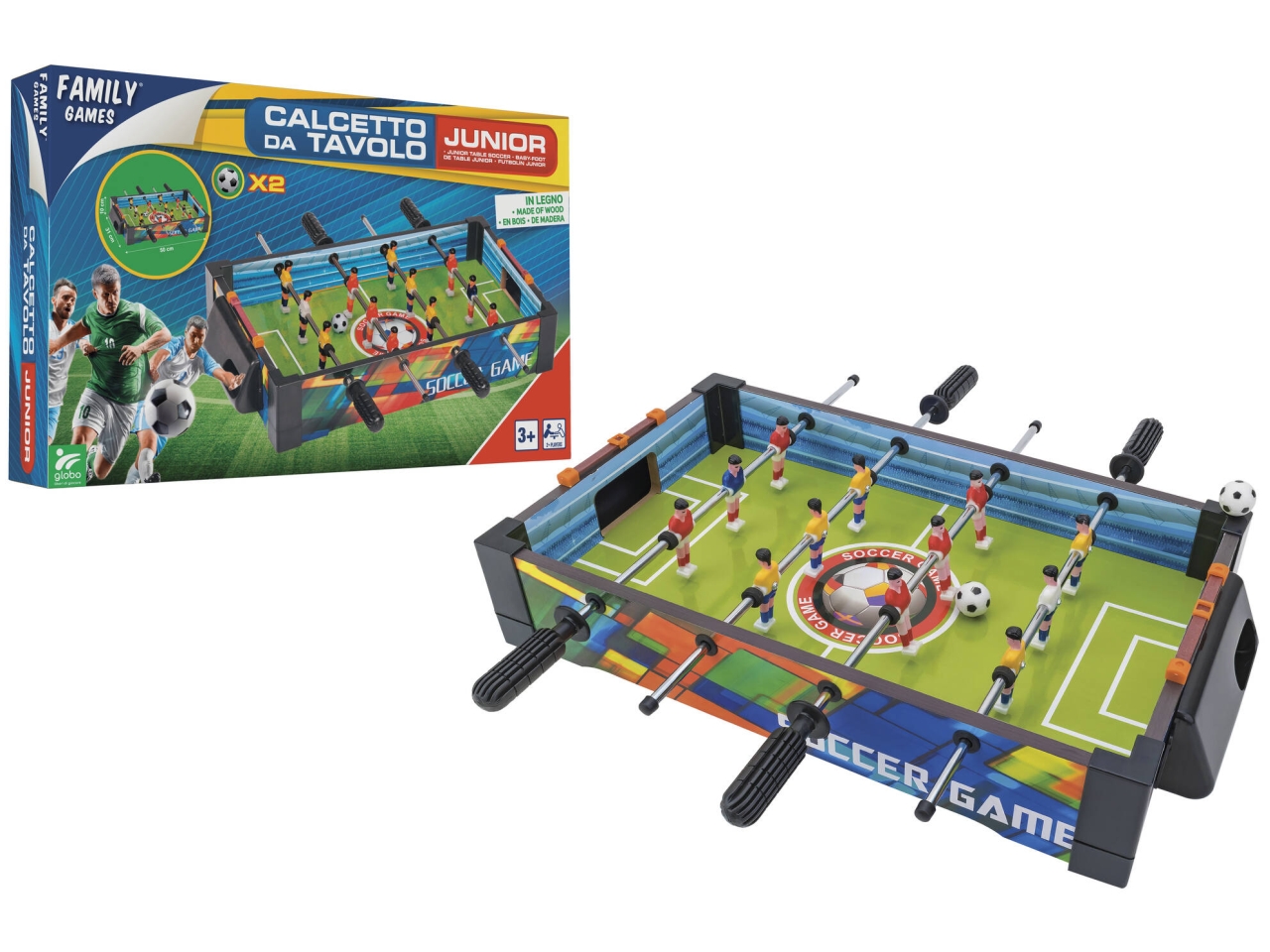 FAMILY GAMES CALCETTO DA TAVOLO LEGNO 42181