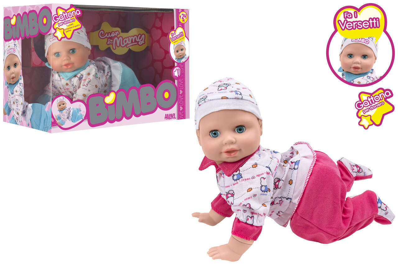 BAMBOLA GATTONA 30CM CON SUONI 42484 BAMBOLA GATTONA 30CM CON SUONI 42484