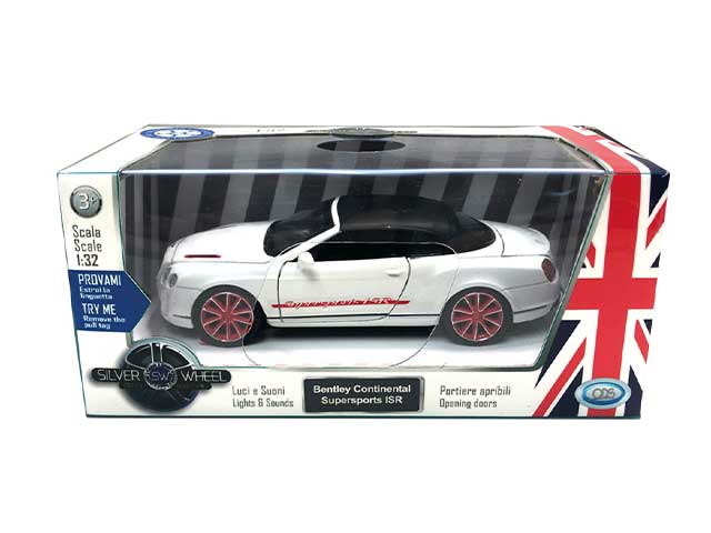 SILVER WHEEL AUTO INGLESI 1:32 41128