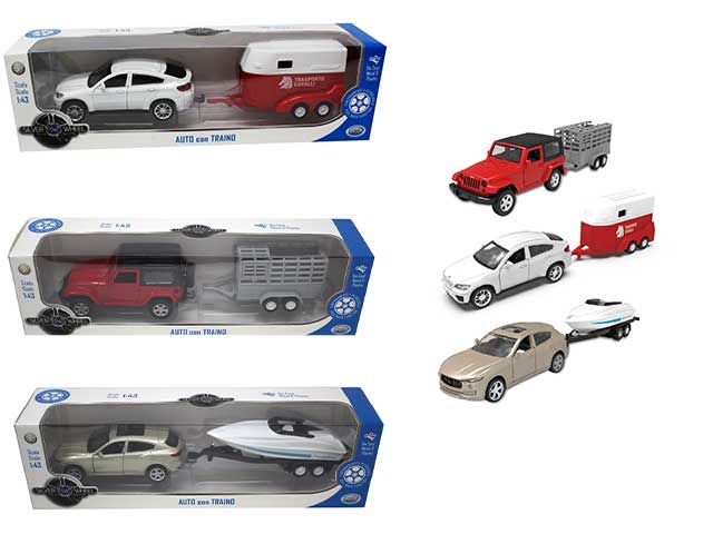 SILVER WHEEL AUTO SC. 1:43 CON 41125
