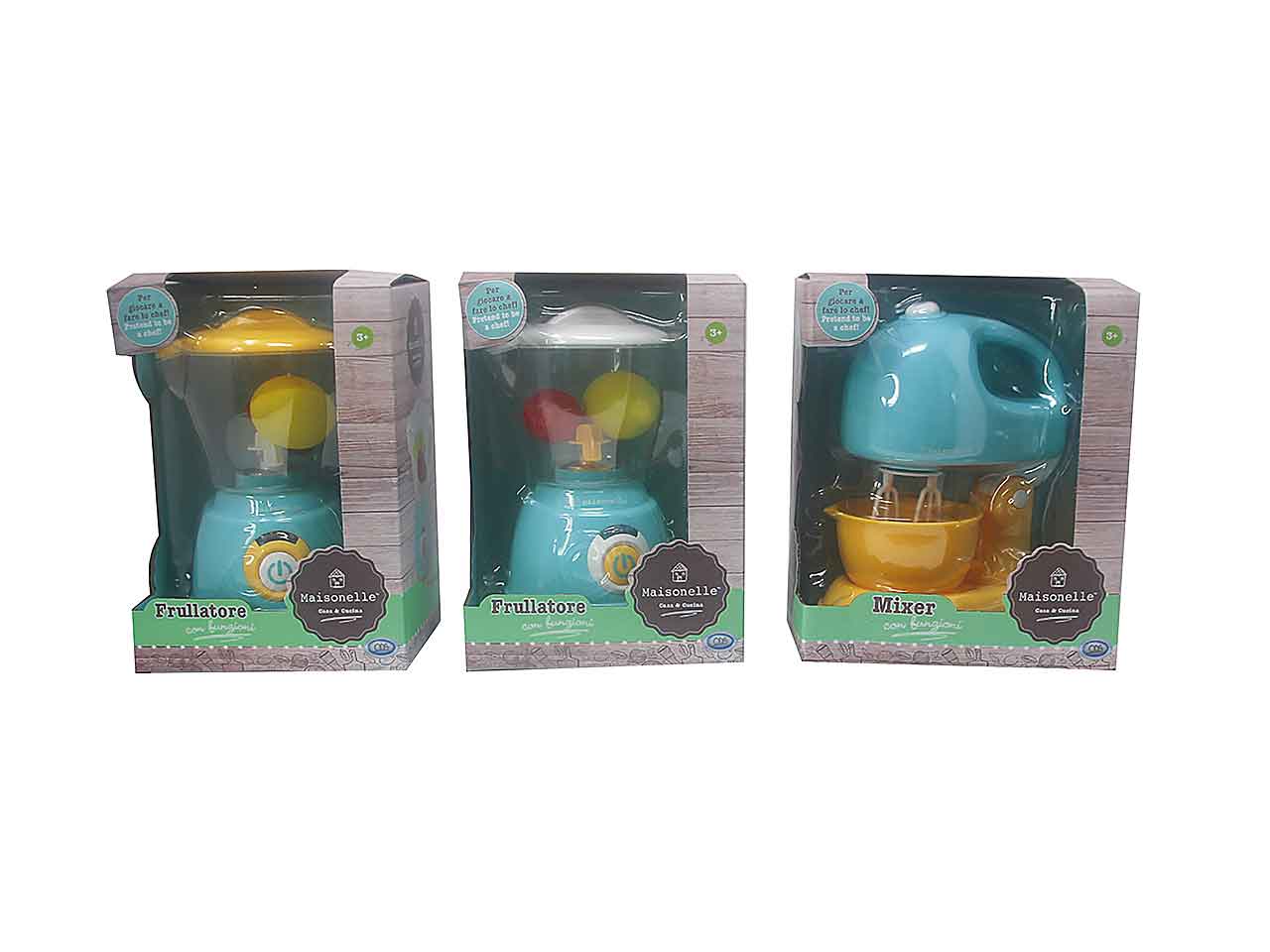MAISONELLE MIXER E FRULLATORE C/LUCI+SUONI 44013