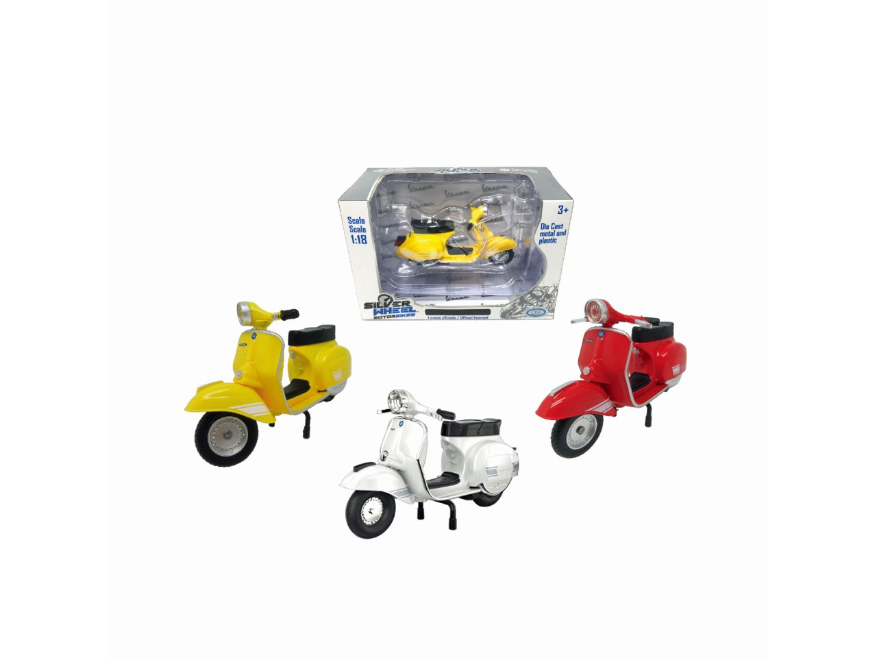 SILVER WHEEL – 1976 VESPA 200 RAL 41259