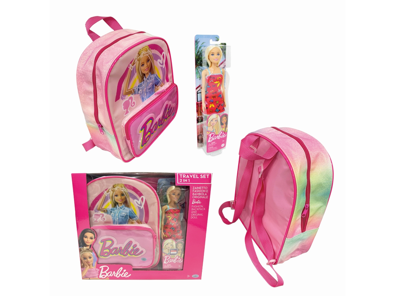 BARBIE – TRAVEL SET 2 IN 1 44904