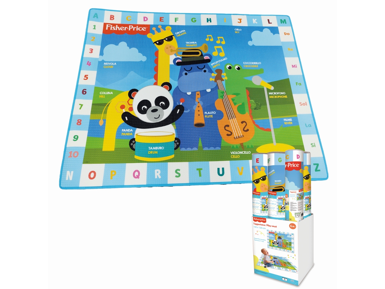 FISHER PRICE – TAPPETONE GIOCO AR 51000