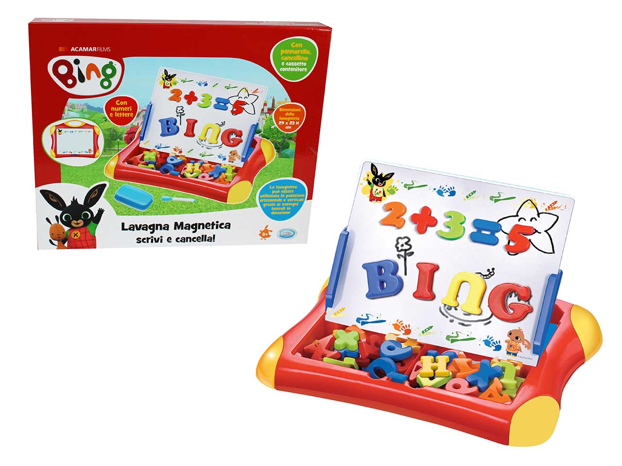 BING LAVAGNA MAGNETICA C/ACC. 48410