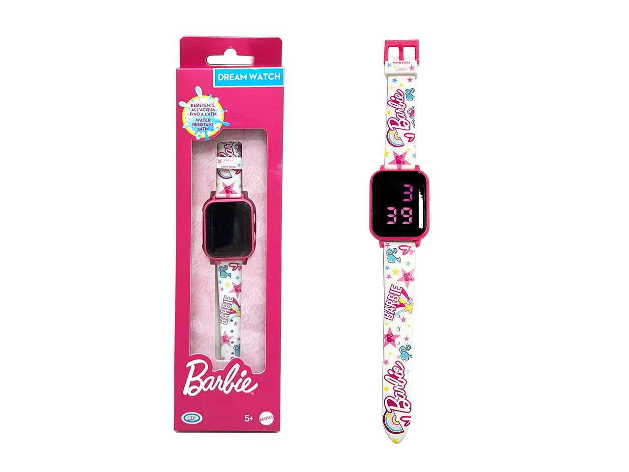 BARBIE OROLOGIO DIGITALE LED WR3 44844