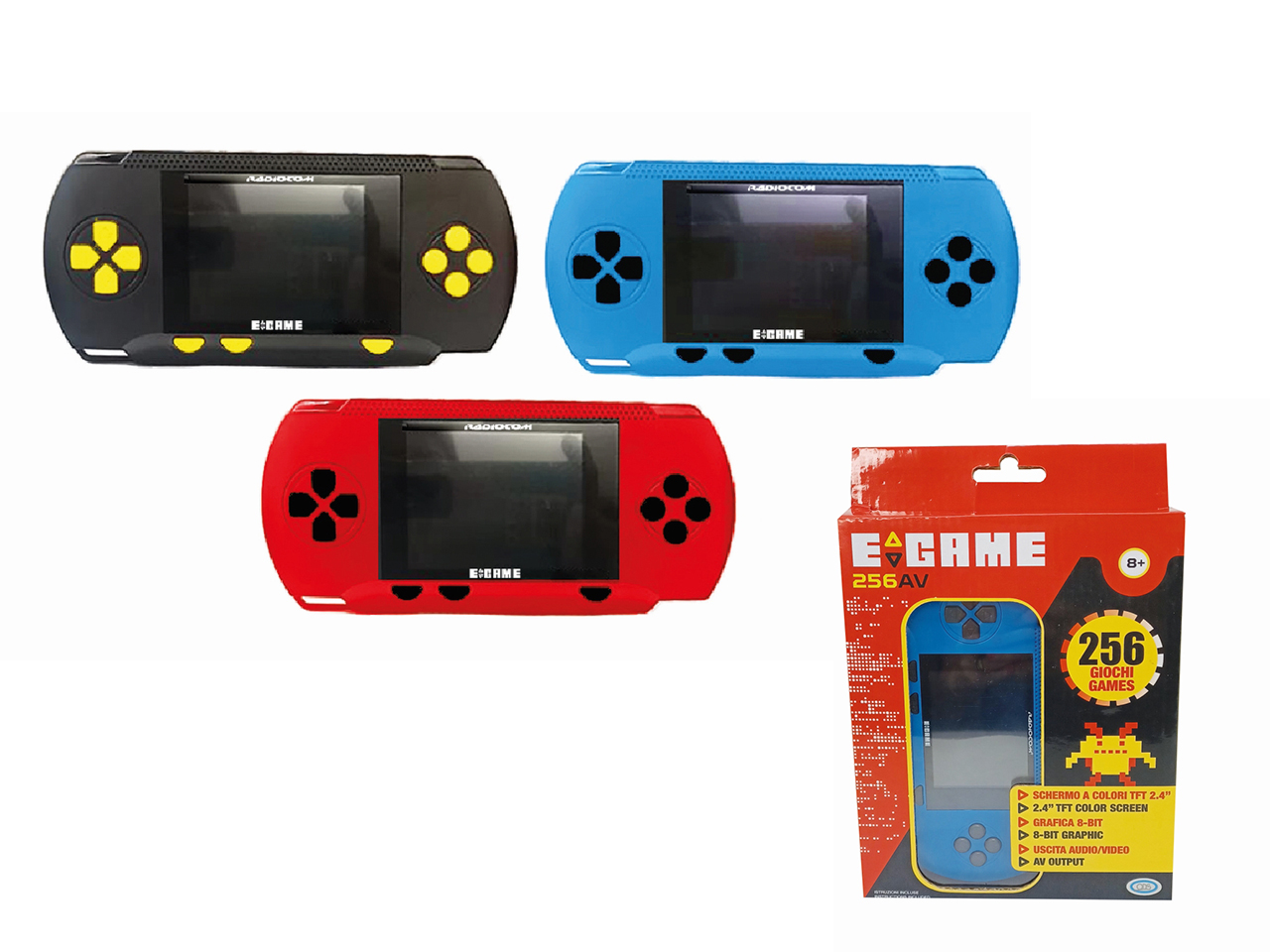 RADIOCOM EGAME 256 AV 50068 RADIOCOM EGAME 256 AV 50068