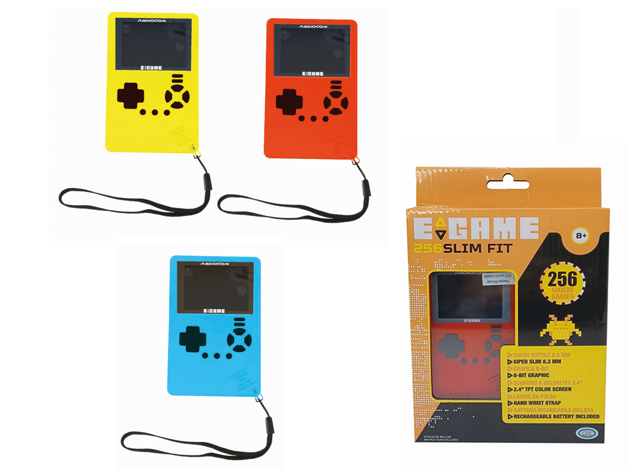 RADIOCOM EGAME 256 SLIM FIT 50067 RADIOCOM EGAME 256 SLIM FIT 50067