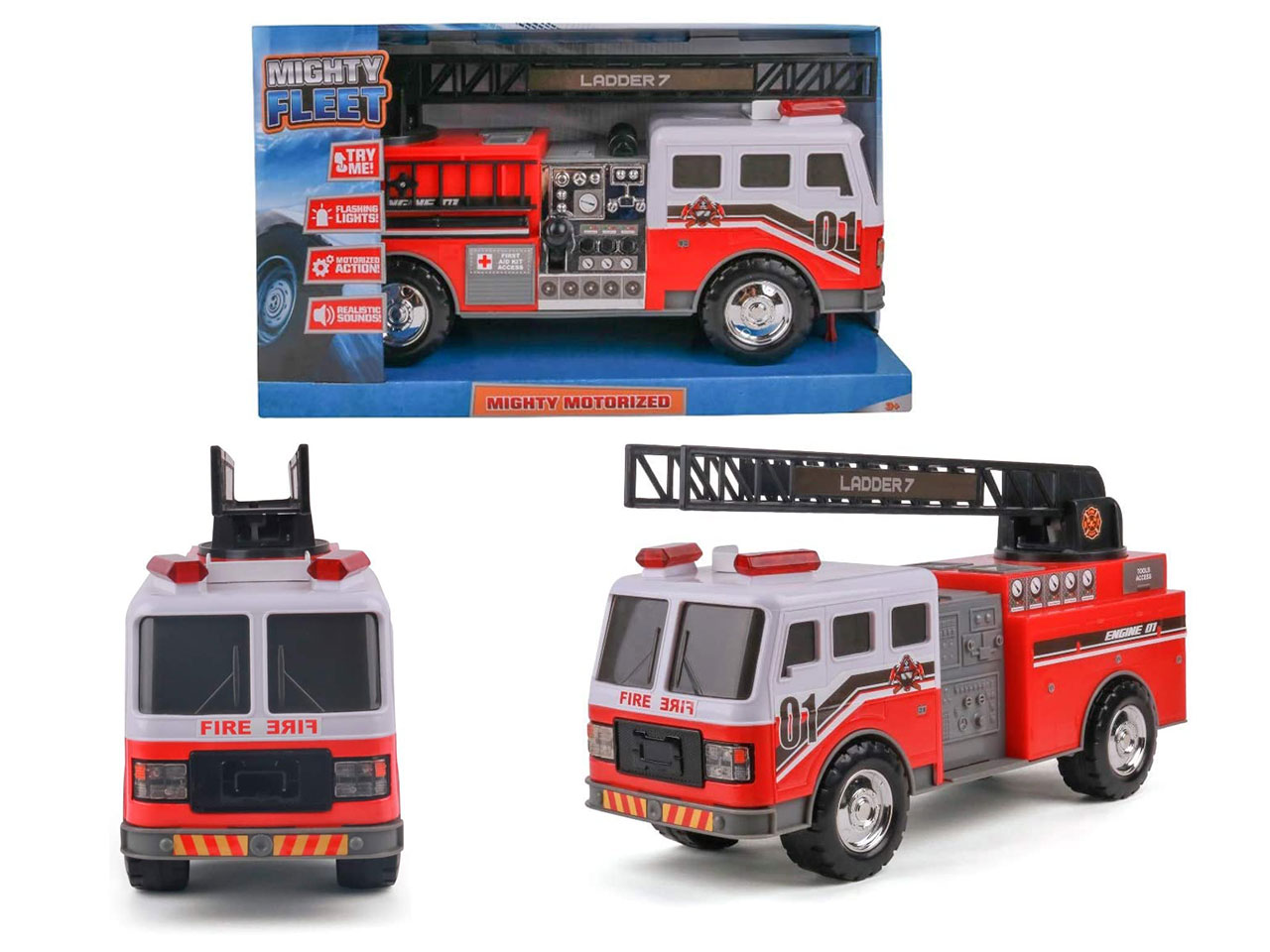 MIGHTY FLEET FIRE ENGINE MOTORIZE X5763 MIGHTY FLEET FIRE ENGINE MOTORIZE X5763